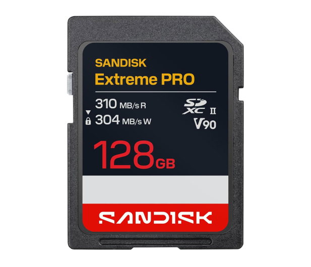Sandisk 128GB SDXC Extreme PRO UHS-II V90 310/304 MB/s - 1549236 - zdjęcie